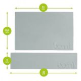 BOMI Lernturm Swubi in wei und natur Learning Tower Stehhilfe fr Kinder