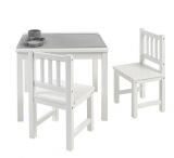 BOMI Kindersitzgruppe Amy in wei Sitzgruppe Kindertisch und 2 x Stuhl
