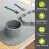 BOMI Kindersitzgruppe Anna in wei und natur Sitzgruppe Kindertisch, Truhenbank und 2 x Stuhl