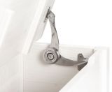 BOMI Kindersitzgruppe Anna in wei Sitzgruppe Kindertisch, Truhenbank und 2 x Stuhl