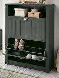 Schuhschrank Forres in grn Landhausstil Flur Schuhkipper 80 x 112 cm