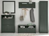 Garderobenkombination Forres in grn Landhausstil Garderobe Set 5-teilig 272 x 198 cm