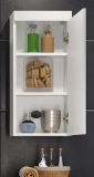 Badezimmer Hngeschrank Devon in wei Hochglanz Badschrank hngend 35 x 75 cm