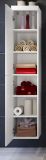 Badezimmer Hochschrank Devon in wei Hochglanz Badschrank hngend 35 x 170 cm