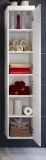 Badezimmer Hochschrank Devon in wei Hochglanz Badschrank hngend 35 x 170 cm