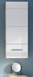 Badezimmer Hngeschrank Leon in wei Hochglanz Badschrank hngend 30 x 77 cm