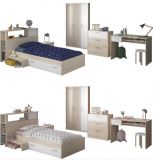 Parisot Kinder- und Jugendzimmer Set 6-teilig Charly9 in Akazie und wei