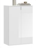 Kommode SystemX in wei Hochglanz Mehrzweckschrank 61 x 99 cm