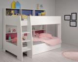 Parisot Etagenbett TamTam11 in wei mit blau oder pink Kinder und Jugendzimmer Hochbett 208 x 164 cm