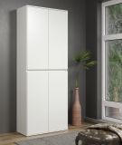 Garderobenschrank Nevada in wei� Schuhschrank 74 x 191 cm