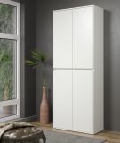 Garderobenschrank Nevada in wei� Schuhschrank 74 x 191 cm