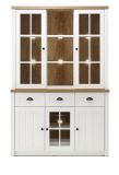Buffetschrank Seyne in wei Pinie und Eiche hell Landhaus Buffet 130 x 198 cm