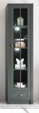 Vitrine Forres in grn Landhaus Wohn- und Esszimmer Vitrinenschrank 50 x 197 cm