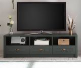 TV-Lowboard Forres in grn Landhaus TV Unterteil 158 x 47 cm