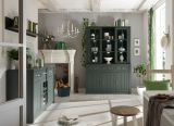 Buffetschrank Forres in grn Landhaus Buffet 130 x 196 cm