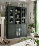 Buffetschrank Forres in grn Landhaus Buffet 130 x 196 cm