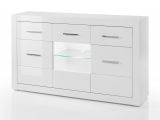 Sideboard Carrara in wei Hochglanz Wohn- und Esszimmer Kommode 164 x 97 cm