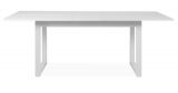 Esstisch Malta in wei Kchentisch ausziehbar 160 / 200 x 90 cm