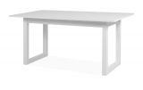 Esstisch Malta in wei Kchentisch ausziehbar 160 / 200 x 90 cm
