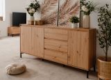Sideboard Bastia in Artisan Eiche Kommode 170 x 87 cm