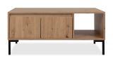 Couchtisch Bastia in Artisan Eiche Beistelltisch 100 x 60 cm