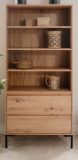 Regal Bastia in Artisan Eiche Regalschrank 78 x 165 cm