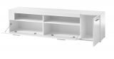 TV-Lowboard Crucero in wei Hochglanz TV Unterteil 180 x 48 cm