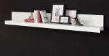 Wandboard Crucero in wei Hochglanz Wohn- und Esszimmer Wandregal 180 cm