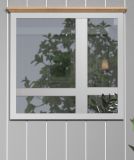 Garderobenspiegel Landside in grau und Eiche Artisan Landhaus Wandspiegel 91 x 89 cm