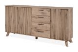Sideboard Douro in Schweden Eiche mit 3D-Reliefoptik Wohn- und Esszimmer Kommode 175 x 85 cm