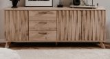Sideboard Douro in Schweden Eiche mit 3D-Reliefoptik Wohn- und Esszimmer Kommode 175 x 68 cm