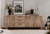 Sideboard Douro in Schweden Eiche mit 3D-Reliefoptik Wohn- und Esszimmer Kommode 175 x 68 cm