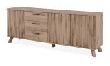 Sideboard Douro in Schweden Eiche mit 3D-Reliefoptik Wohn- und Esszimmer Kommode 175 x 68 cm