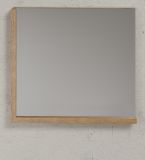 Garderobenspiegel Synnax in Evoke Eiche Flur Diele Spiegel mit Ablage 80 x 72 cm