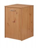 Schreibtisch Volterra in Kiefer Massivholz honigfarben lackiert Kommode ausziehbar zum Laptoptisch fr Homeoffice 57 - 163 cm