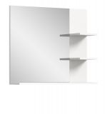 Badezimmer Spiegel Sopela in wei Badspiegel mit Ablage 80 x 70 cm