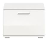 Garderobe Sitzbank Grazie in wei Hochglanz Flur Garderobenbank 55 x 40 cm