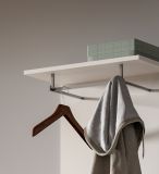 Garderobe Set 4-teilig Grazie in wei Hochglanz Garderobenkombination 165 x 191 cm