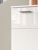 Kommode Grazie in wei Hochglanz Wohn- und Esszimmer Sideboard 110 x 83 cm