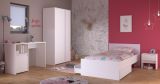 Parisot Kinder- und Jugendzimmer Pirouette23 in wei mit grau oder rosa Komplett-Set 4-teilig
