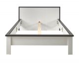 Schlafzimmer Set 3-teilig Stove in wei Pinie Landhaus mit Einzelbett Liegeflche 140 x 200 cm und 2 x Nachttisch