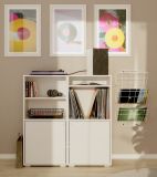 Regalschrank Fidan in wei Regal 46 x 97 cm