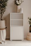Regalschrank Fidan in wei Regal 46 x 97 cm
