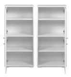 Kommode Fidan in wei� Anrichte 46 x 97 cm