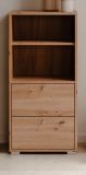 Regalschrank Fidan in Artisan Eiche Regal mit 2 x Schubkasten 46 x 97 cm