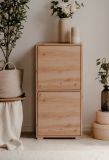 Kommode Fidan in Artisan Eiche Anrichte 46 x 97 cm