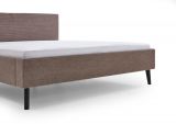 Polsterbett Isola in Taupe Cord Doppelbett Liegeflche 180 x 200 cm