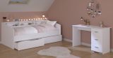 Parisot Kinder- und Jugendzimmer Sleep46 in wei Set 2-teilig mit Stauraumbett und Schreibtisch