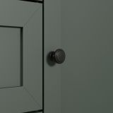 Garderobe Sitzbank Stanton in gr�n und Evoke Eiche Landhaus Garderobenbank und Schuhschrank 77 x 48 cm