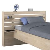 Parisot Kinder- und Jugendzimmer Stauraumbett Escale1 in Eiche japanisch Bett Liegeflche 90 x 200 cm